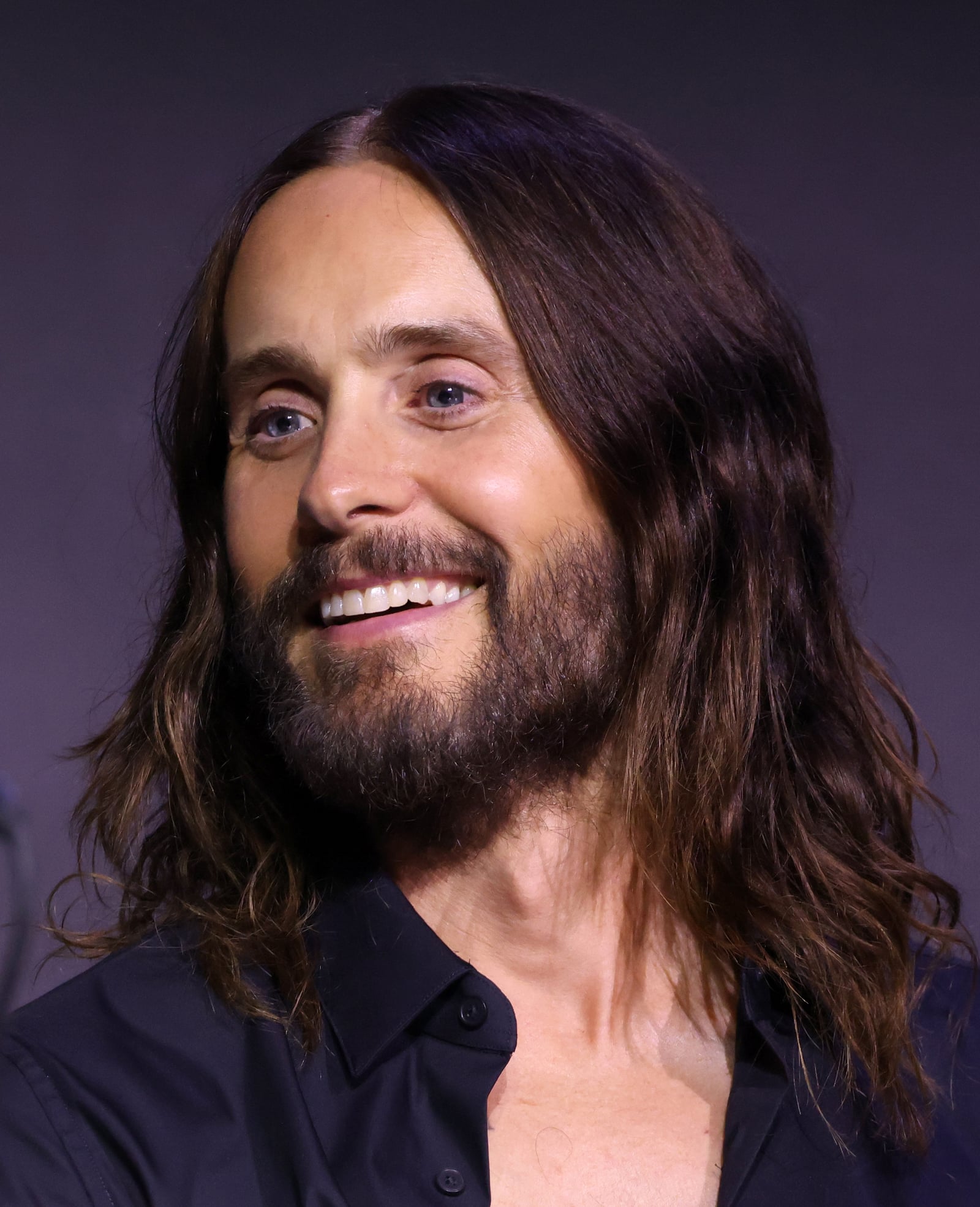 Jared Leto speaking at the 2025 San Diego Comic-Con International in San Diego, California.