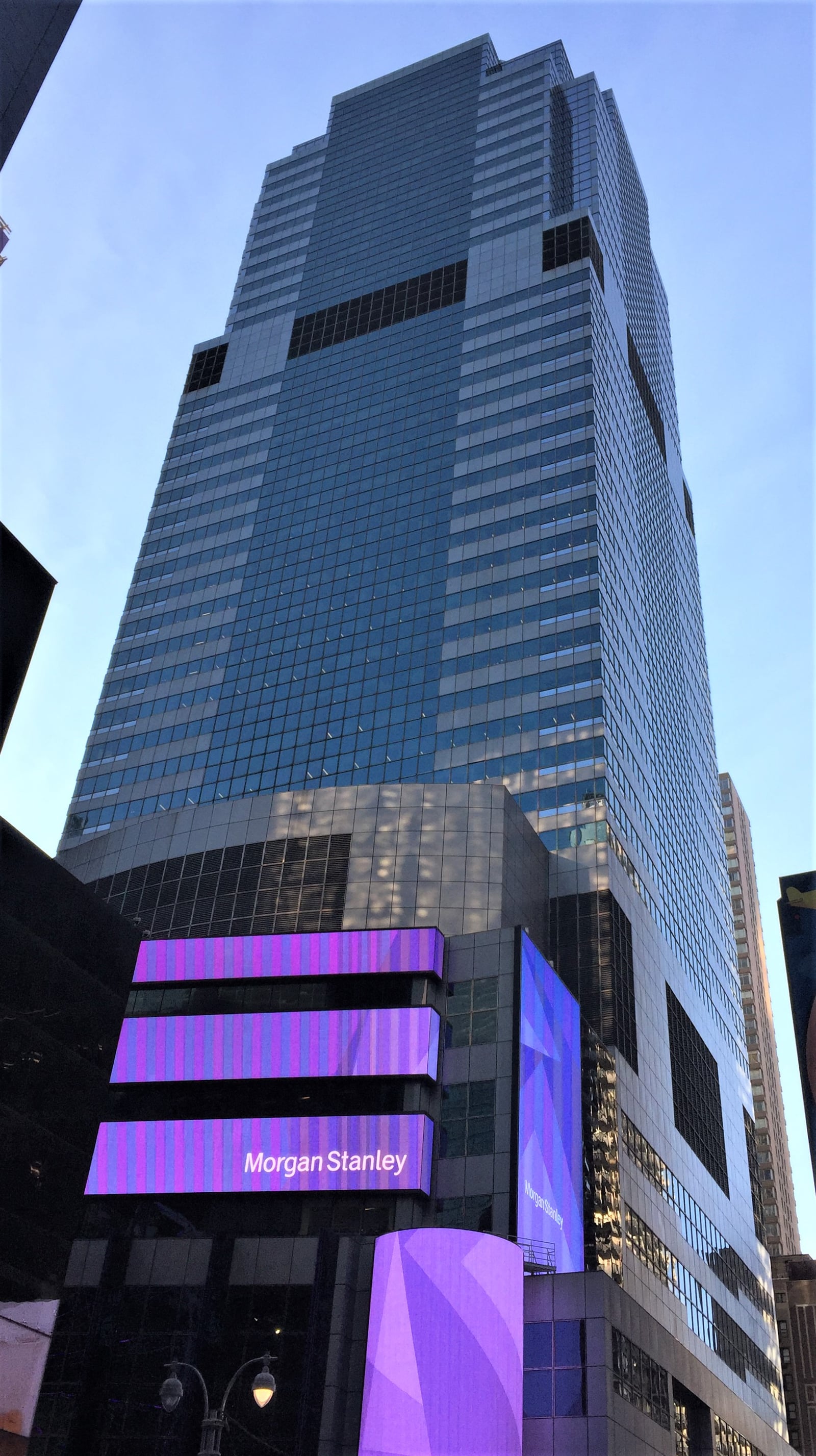 Morgan Stanley building at Times Square
