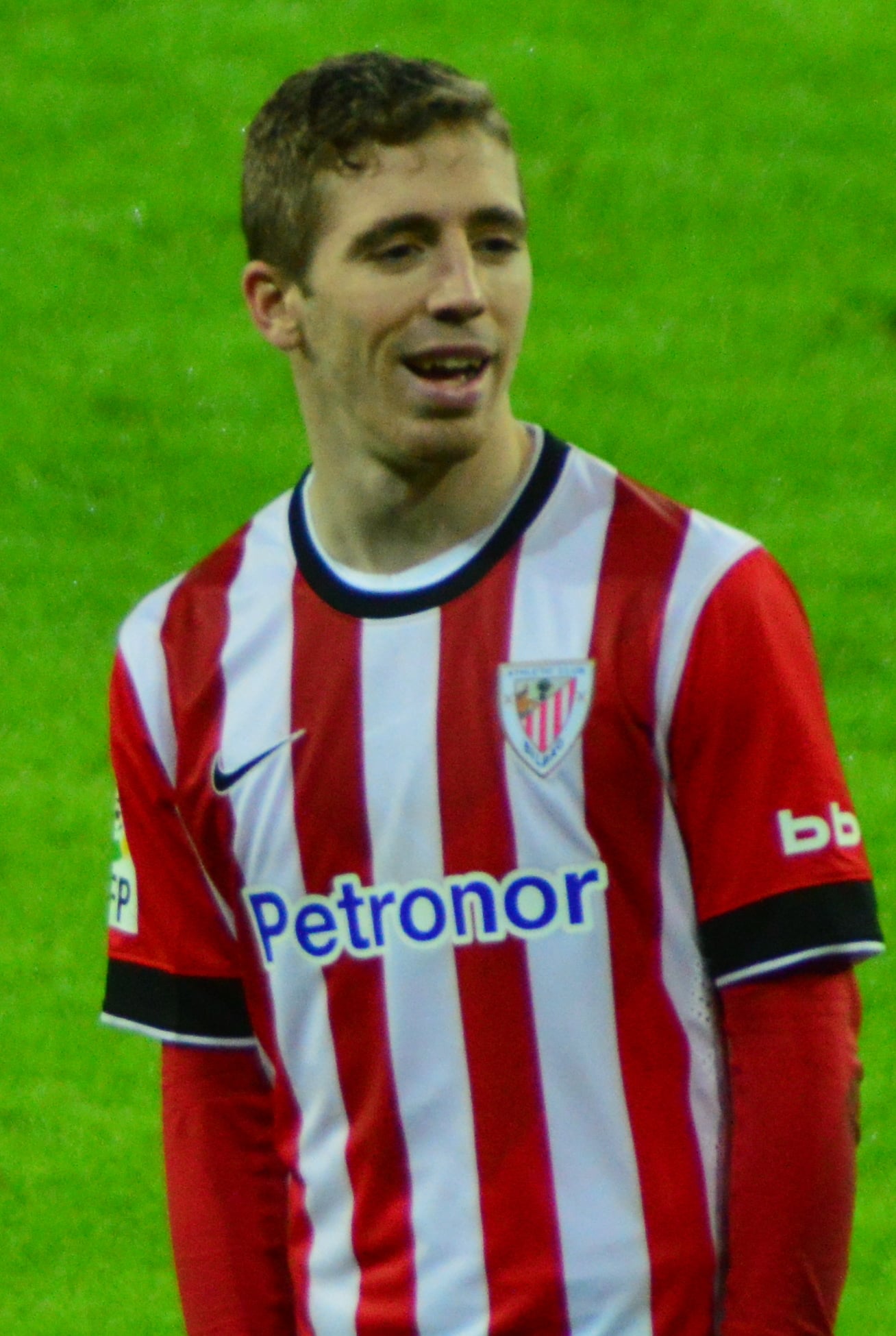 Iker Muniain playing for Athletic Bilbao in 2014