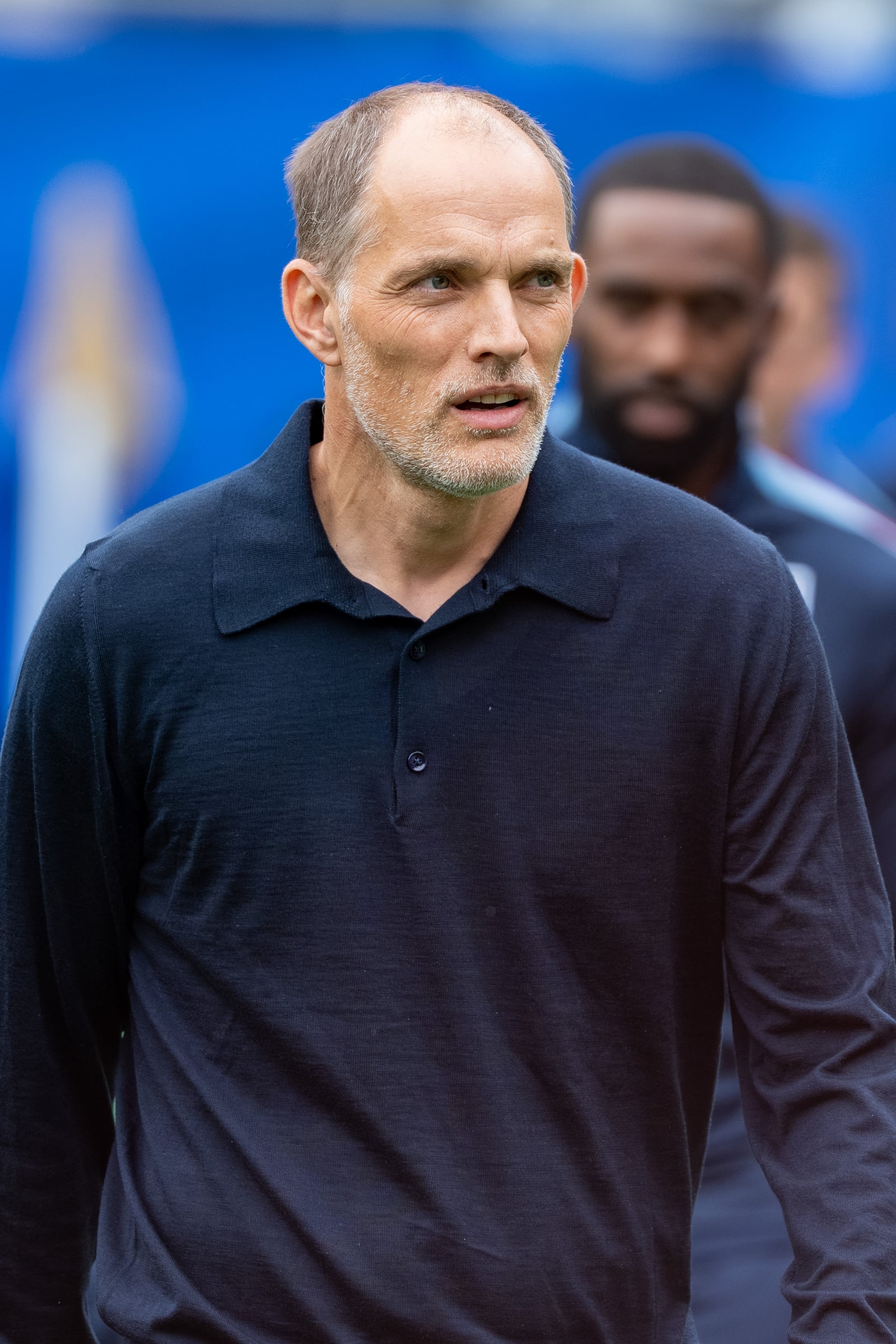 Thomas Tuchel during England v Ghana on 23 June 2026 at the 2026 FIFA World Cup