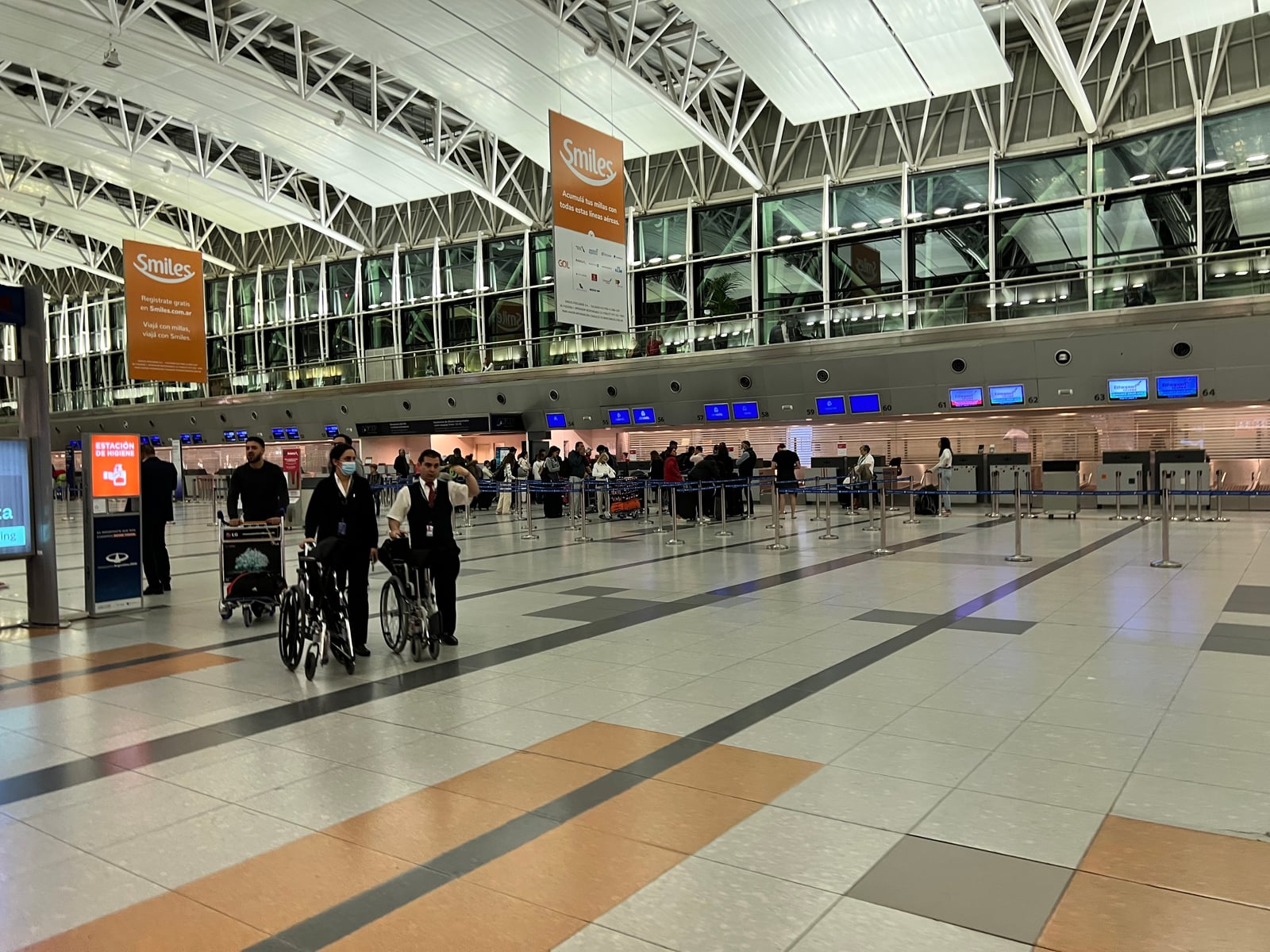 Aeropuerto Internacional de Buenos Aires-Ezeiza.